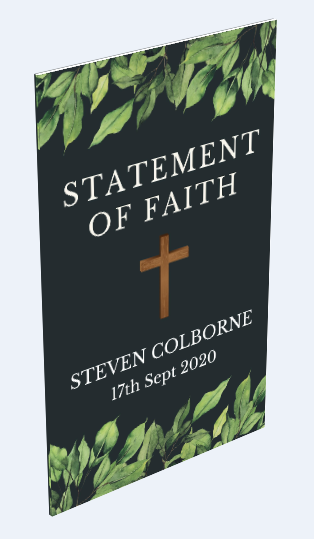 Statement of Faith: 17th September 2020 (Paperback)