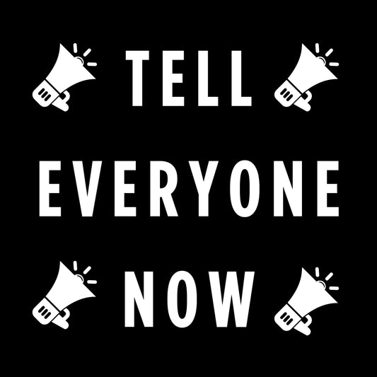 Tell Everyone Now by Steven Colborne (Vinyl LP)