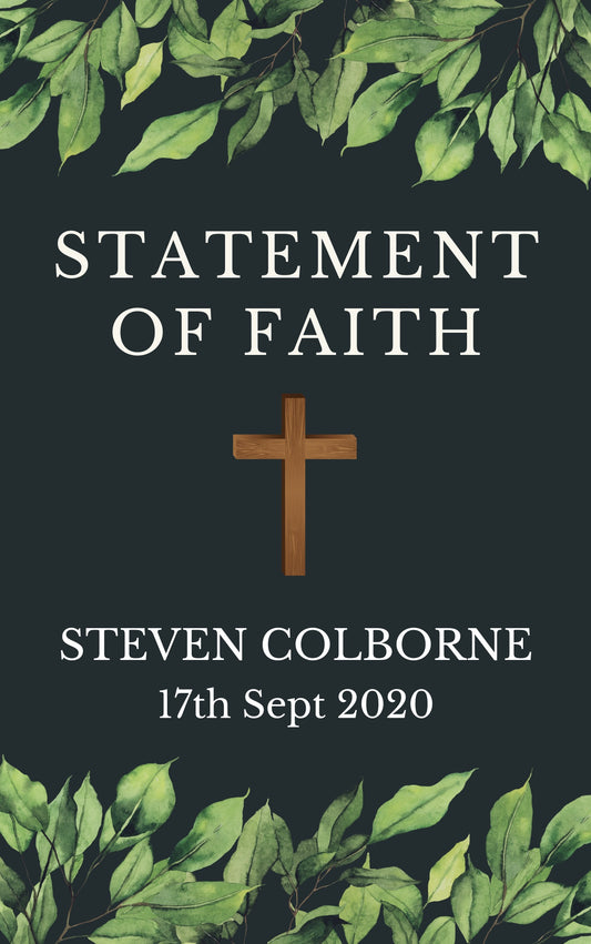 Statement of Faith: 17th September 2020 (eBook)